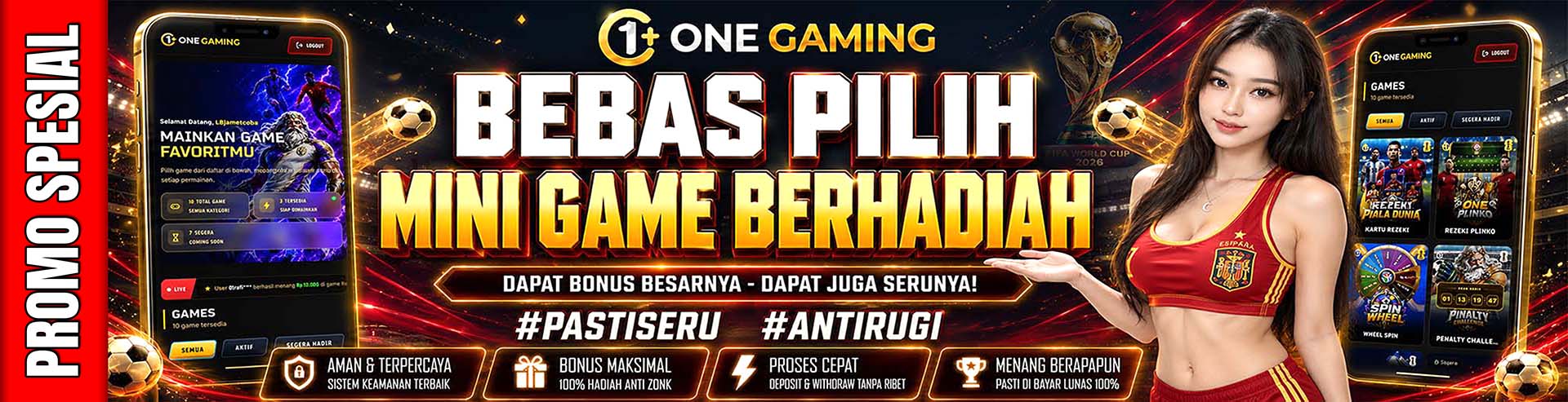ONE GAMING BONUS